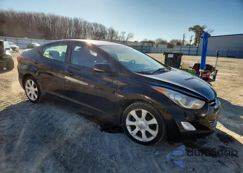 2012 Hyundai Elantra Gls из США, поврежденный, VIN KMHDH4AE2CU272053